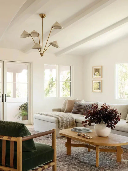 DecorBites™ Japanese Cloth Chandeliers Pendant Lights for Living Room Decor