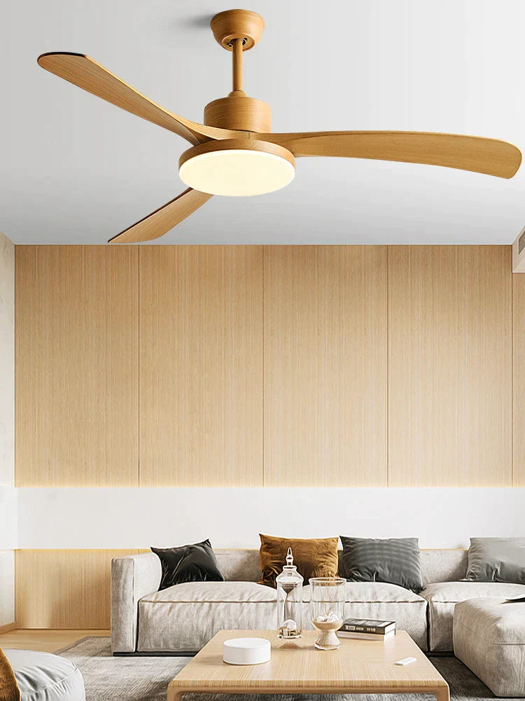 DecorBites™ 56 Inch 3-Leaf Fan Light with Remote Control for Modern Restaurant Settings