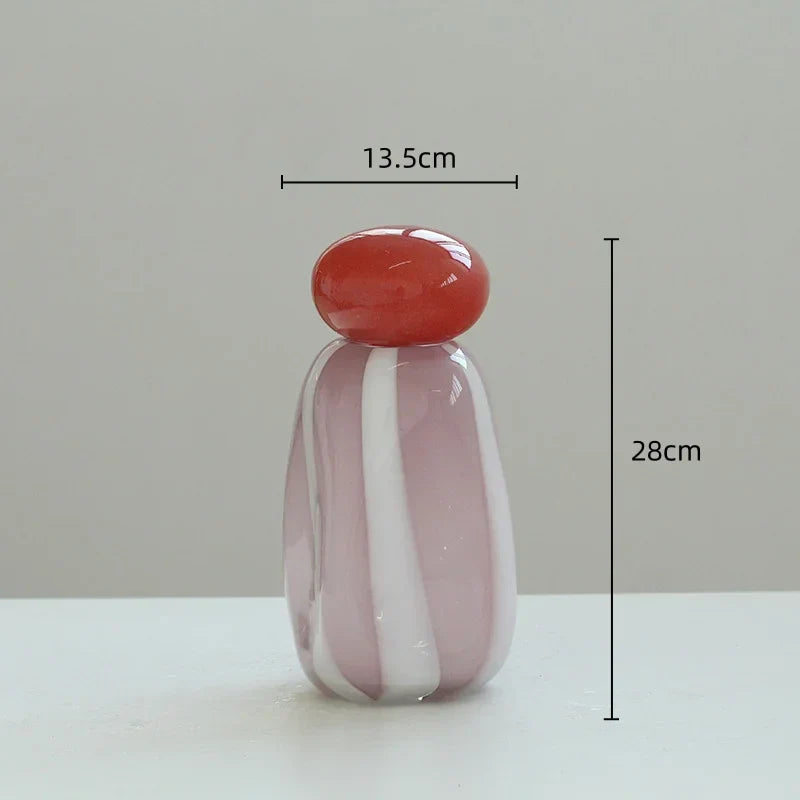 DecorBites™ Fringe Glass Vase Cover Band for Irregularity Floral Decor