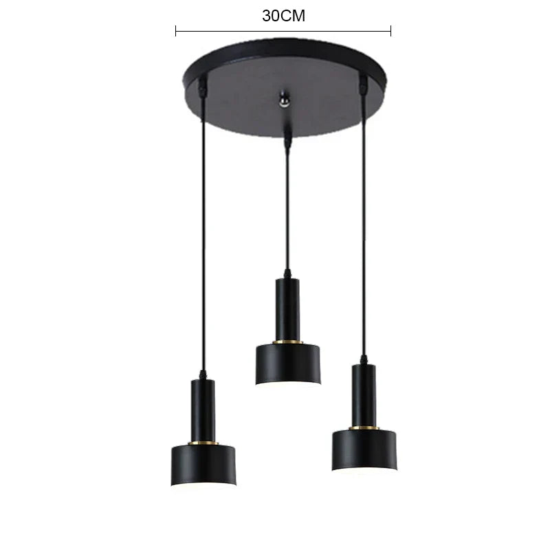 Decorbites™ Gold E27 LED Hängelampe Nordische Kronleuchter für Innenräume Wohnzimmer & Schlafzimmer