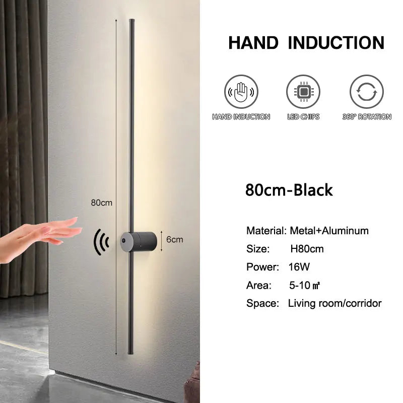 DecorBites™ LED Hand Induction Wall Lights for Corridor and Bedroom