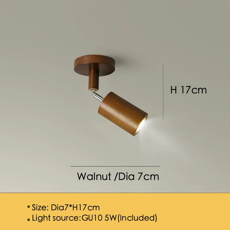 مصباح سقف LED GU10 قابل للتعديل من DecorBites™ لإضاءة المنزل