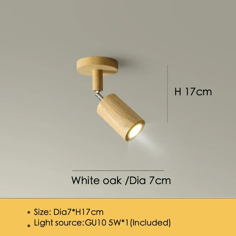 مصباح سقف LED GU10 قابل للتعديل من DecorBites™ لإضاءة المنزل