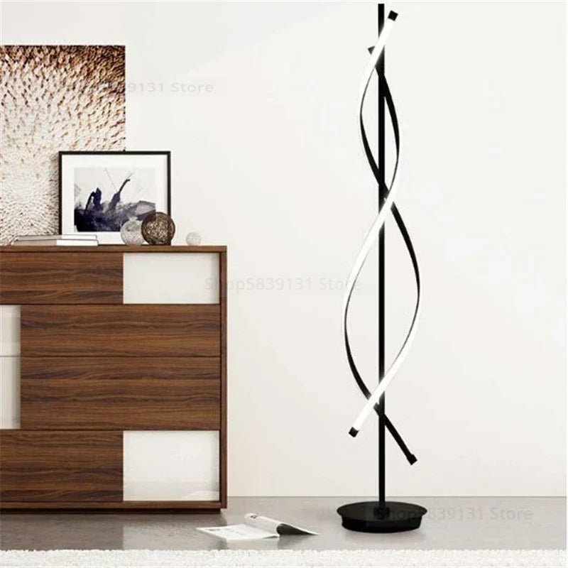 DecorBites™ LED Acrylic Art Floor Lamp Modern Home Décor Living Room Bedroom Light