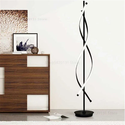 DecorBites™ LED Acrylic Art Floor Lamp Modern Home Décor Living Room Bedroom Light