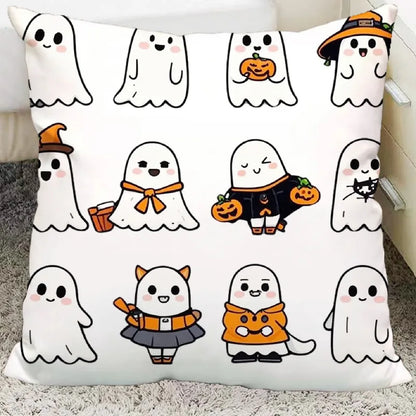 DecorBites™ Halloween Plush Cartoon Pillow for Living Room and Bedroom, Festive Decoration