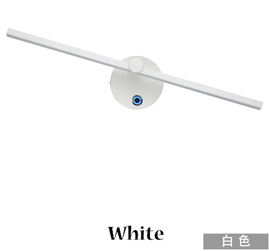 Aplique de pared LED lineal DecorBites™ con interruptor, rotación de 300°, 41 cm - Estilo minimalista nórdico