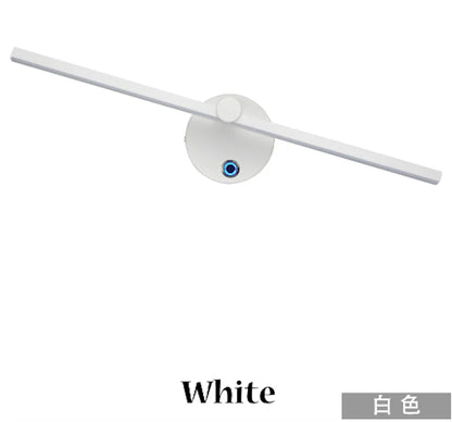 Aplique de pared LED lineal DecorBites™ con interruptor, rotación de 300°, 41 cm - Estilo minimalista nórdico