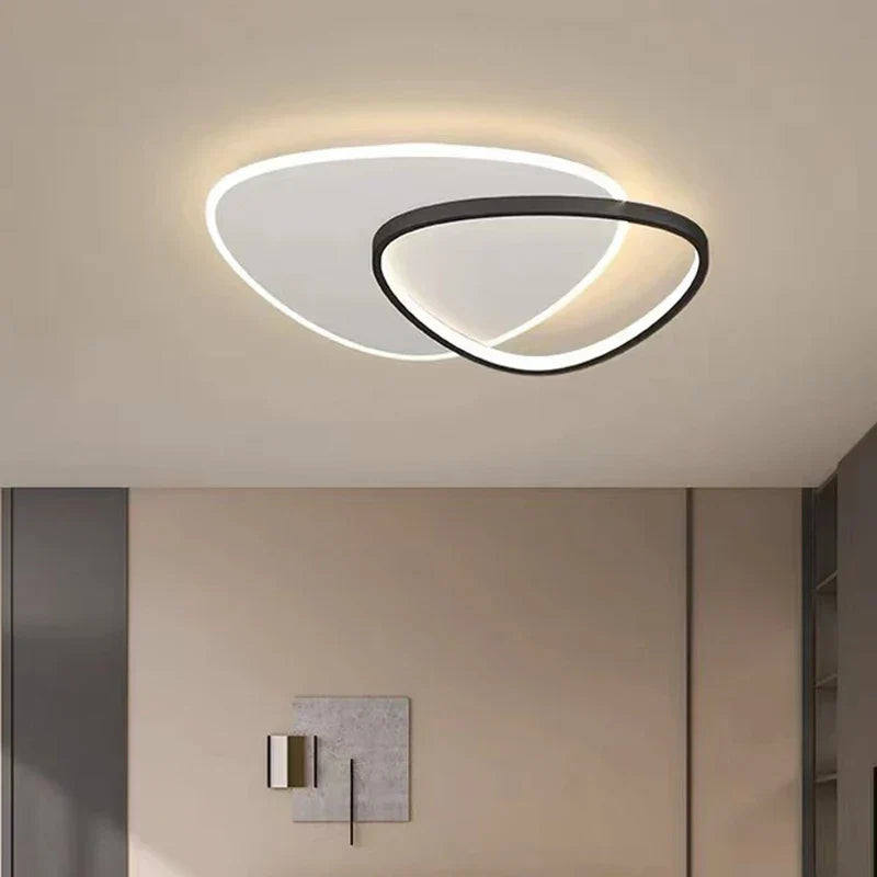 DecorBites™ Round Bedroom Ceiling Lights: Modern Nordic Minimalist Living Room Study Lamp