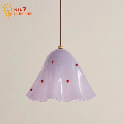 DecorBites™ Glass Pendant Lights LED E27 Warm Atmosphere Modern Colorful Hanging Lamp