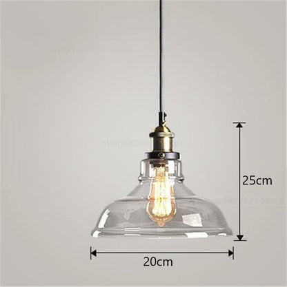 DecorBites™ Glass Ball Pendant Lights for Modern Dining Room, Kitchen, and Living Room