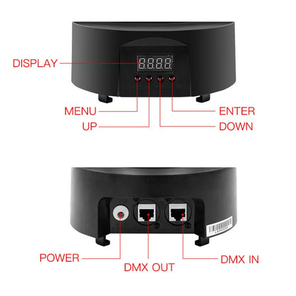 ديكوربايتس™ - إضاءة ليزر متحركة RGB بقوة 300 مللي واط - DMX512 لعروض الديسكو والحفلات الراقصة