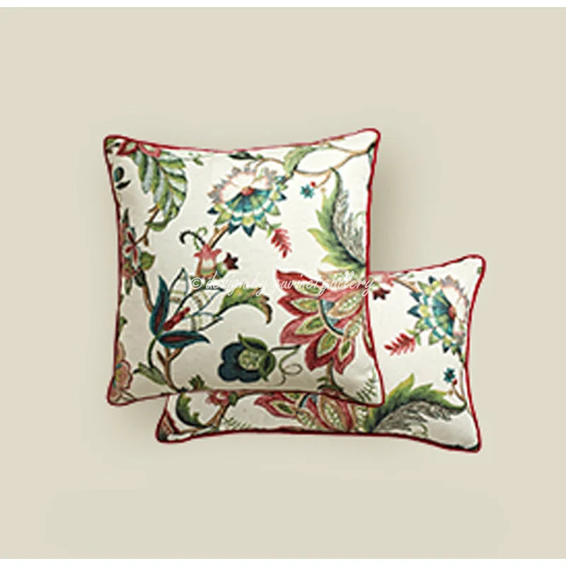 غطاء وسادة قطني بتصميم عيون الملاك من ديكوربايتس™ - ديكور منزلي فاخر مستوحى من الفن اليوناني