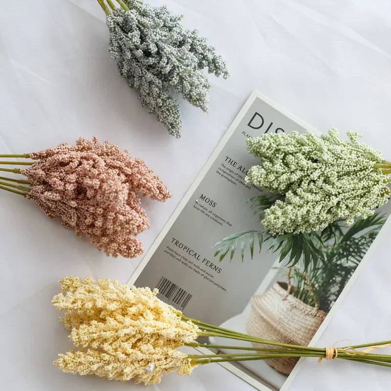 Decorbites™ Lavendel-Künstliche-Blüten-Bündel für Wanddekoration und DIY-Vasen-Bouquet