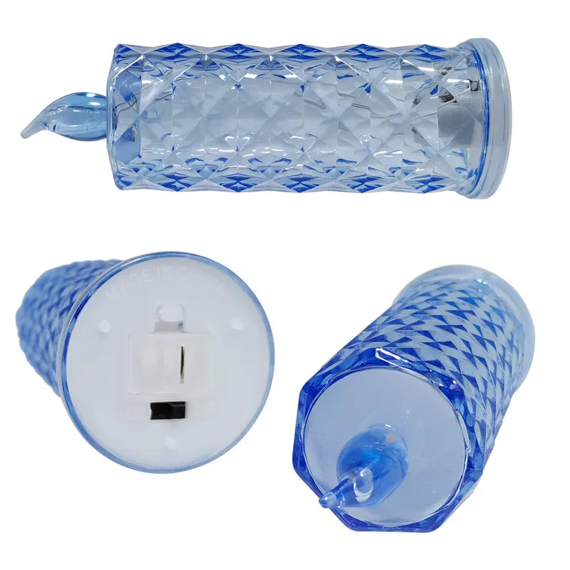 DecorBites™ Crystal Rose Dioptric LED Night Light for Bedroom Dinner Dating Party