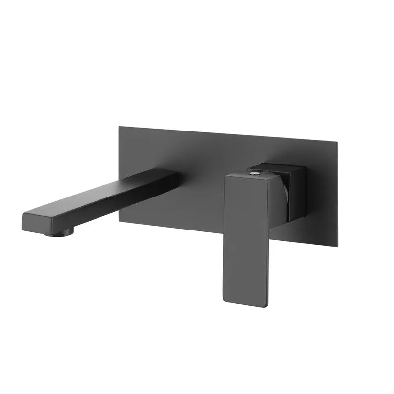 DecorBites™ Brushed Gold Basin Faucet Set Blanoir SS Mixer Tap Combination.