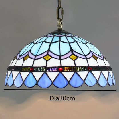 Decorbites™ Bunte Glas-Lüster: Retro Tiffany-Stil Lampe für kreative Heimdekoration