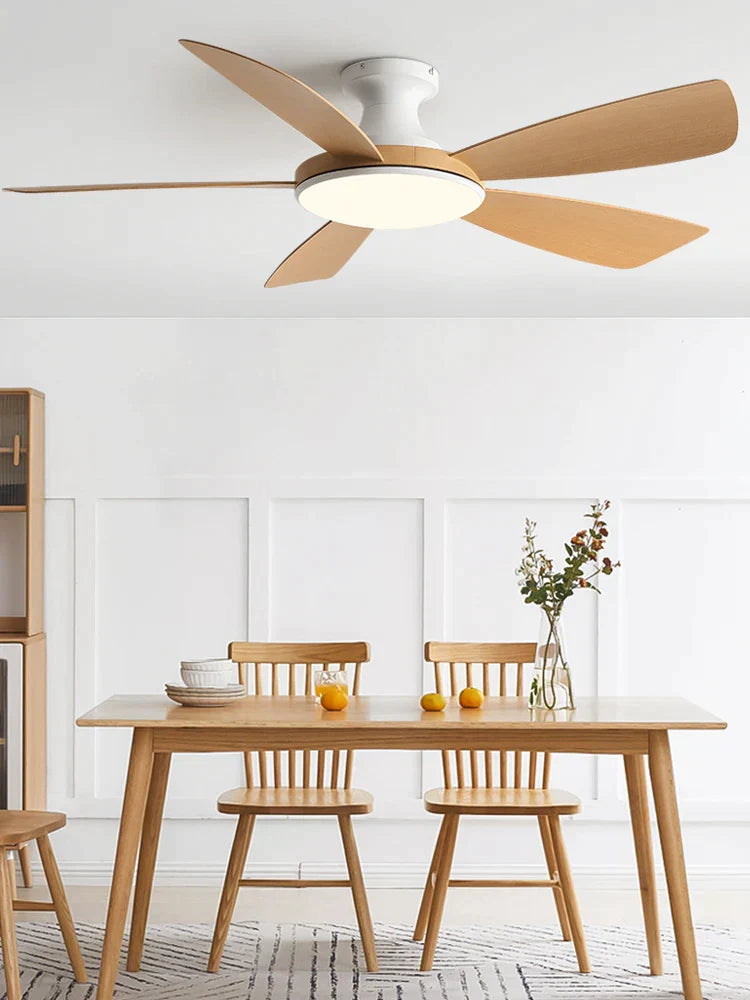 DecorBites™ 56" Modern Ceiling Fan with Remote Control for Bedroom and Restaurant