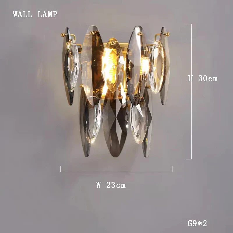 DecorBites™ Kristal 2024 Chandelier LED Light for Dining and Living Room Decor