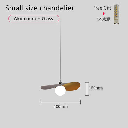 ثريا LED قابلة للتعديل من DecorBites™ للديكور المنزلي والإضاءة العصرية