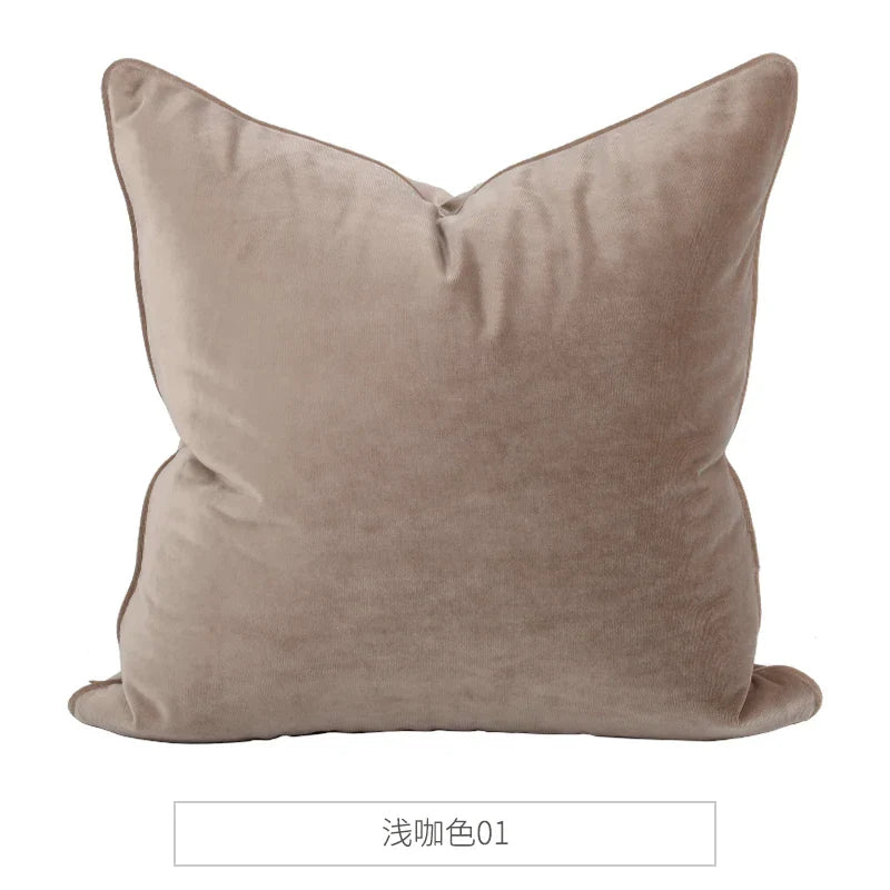 Funda de almohada DecorBites™ Luxe Italy de terciopelo, funda de cojín de alta calidad para sofá de sala de estar