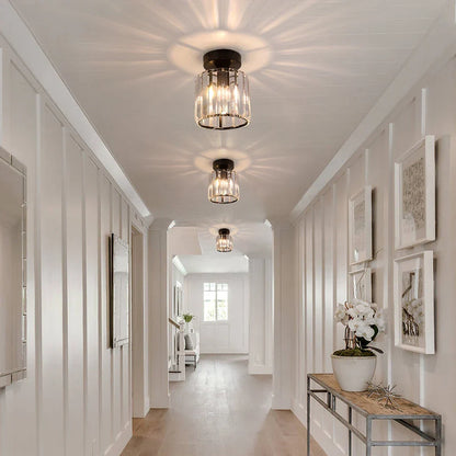 DecorBites™ Crystal Chandelier Ceiling Light for Modern Living Room Decor