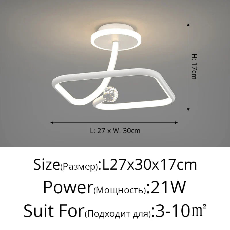 DecorBites™ LED Ceiling Light Chandelier for Home Decor Lighting Fixture