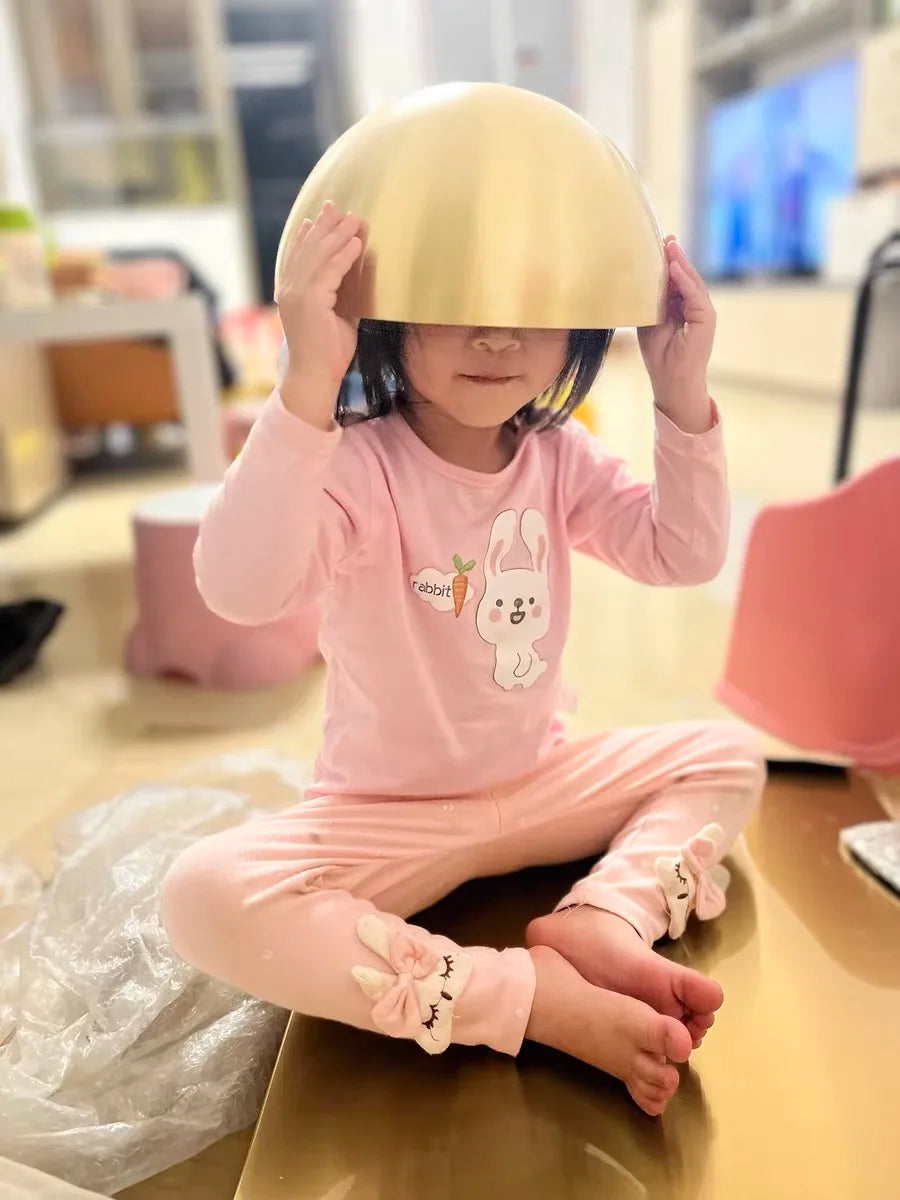 DecorBites™ Copper Chandelier: Nordic Minimalist Gold Pendant Lamp, Luxurious Indoor Decor