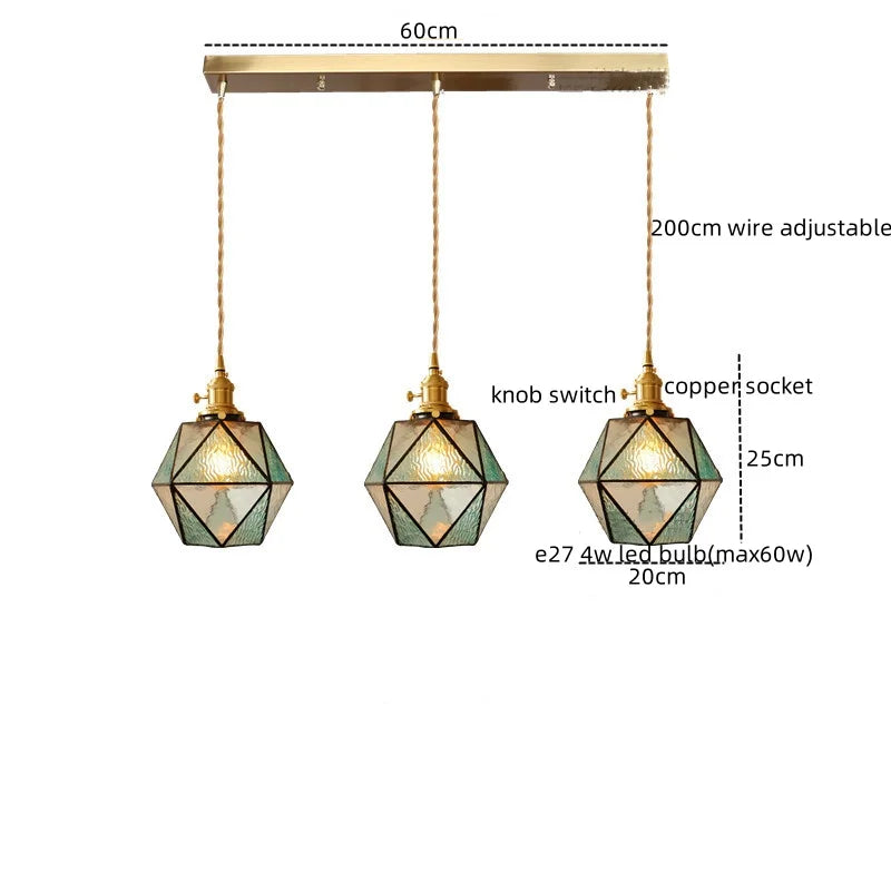DecorBites™ LED Pendant Light: Nordic Hanging Lamp for Bedroom, Dining Room, Hallway