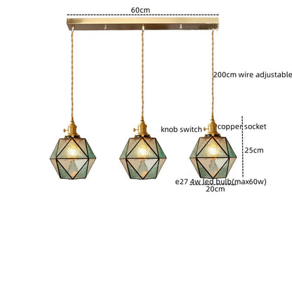 DecorBites™ LED Pendant Light: Nordic Hanging Lamp for Bedroom, Dining Room, Hallway