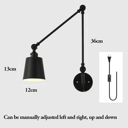 DecorBites™ Adjustable Telescopic Wall Lamp for Indoor Lighting in Living Room, Bedroom, Study