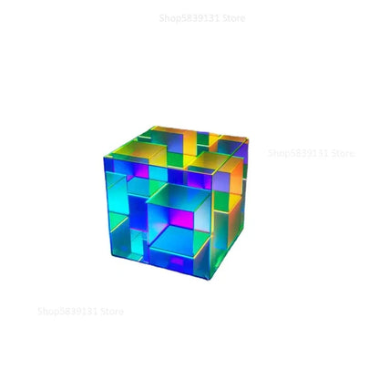 DecorBites™ LED Magic Cube Desk Lamp - Modern, Creative, Personalized Night Light