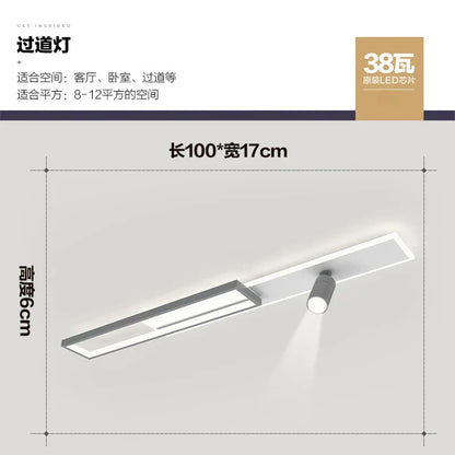 ديكوربايتس™ - مصباح سقف سبوت لايت للممر 2024 - مصابيح ديكور حديثة لمدخل غرفة المعاطف