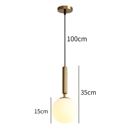 Lámpara de techo tipo candelabro con bolas de cristal dorado DecorBites™ para una decoración elegante del hogar