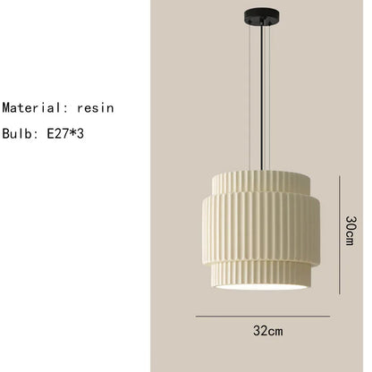 DecorBites™ Elegant Resin Chandeliers Dining Room Bedside Lamp E27 Adjustment
