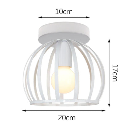 Decorbites™ Industrielle E27 Deckenlampe: Vintage Retro Loft Stil für die Dekoration im Wohnzimmer und in der Küche zu Hause
