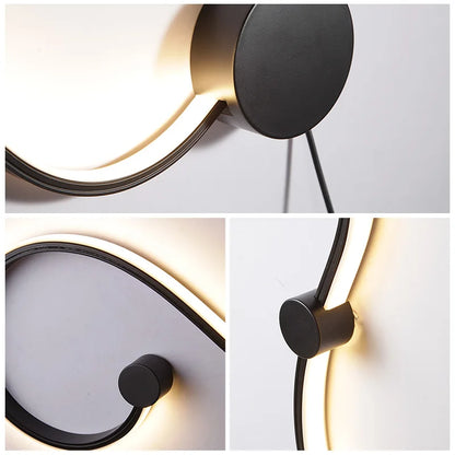 DecorBites™ LED Wall Lights: Modern Dimmable RGB Wall Lamps for Home Decor