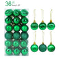 1box Christmas Balls Christmas Tree Ornaments Ball Xmas Hanging Tree Pendants Home Party Decor 2023 New Year Gift Noel Navidad