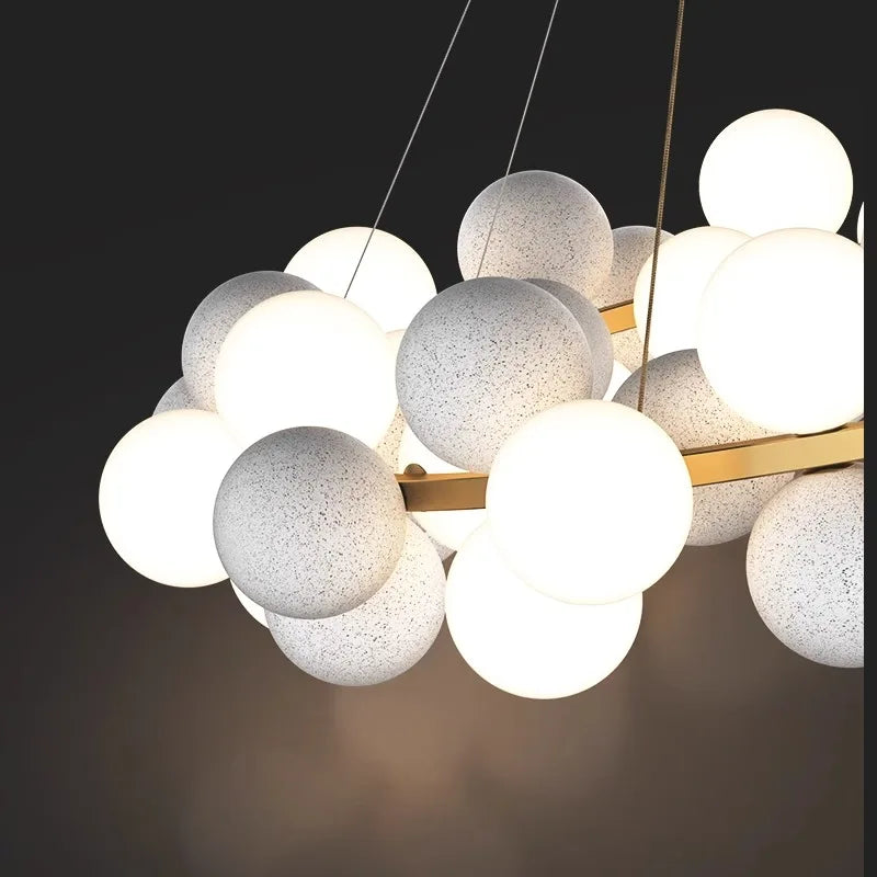 Lámparas de araña colgantes LED Decorbites™ para la decoración moderna del hogar, iluminación interior para sala de estar y comedor