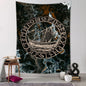 Viking Raven Tapestry Wall Hanging for Boho Home Decor by Decobites