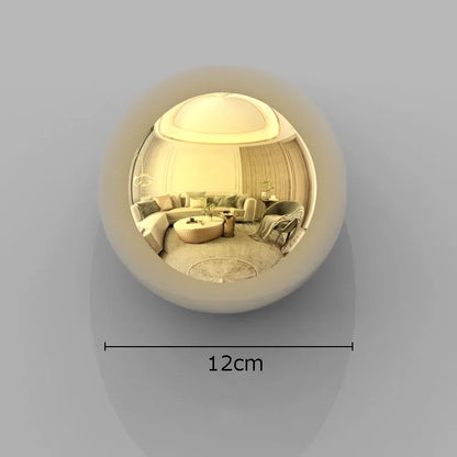 DecorBites™ Gold Ball Wall Decoration Ornaments Room Aesthetics Living Background Display