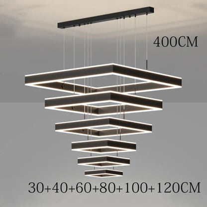 DecorBites™ LED Chandeliers Pendant Light Lamps for Living & Dining Room