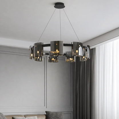 DecorBites™ LED Straight Line Ceiling Chandeliers Modern Simplicity Pendent Light Fixtures