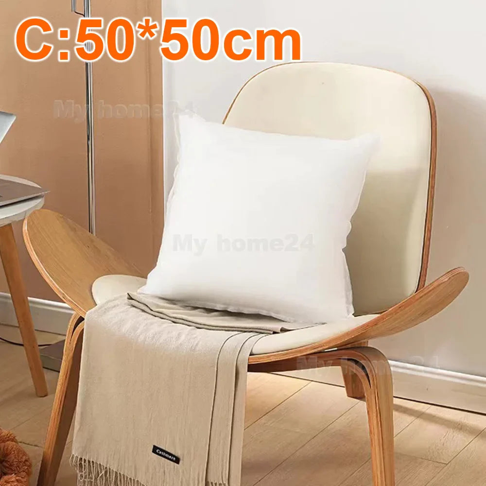 وسادة ديكوربايتس™ مبطنة بالقطن للأريكة والسيارة، وسادة ناعمة - 35/45/50/55 سم