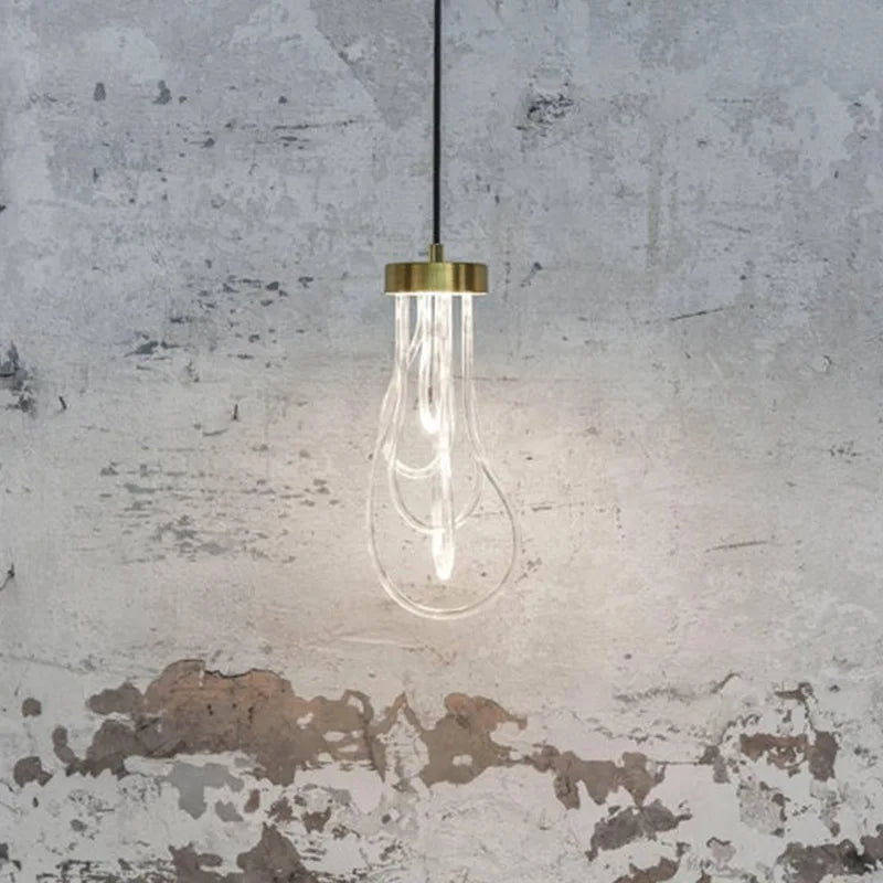 Acrylic Modern Pendant Light Style B Dining Room
