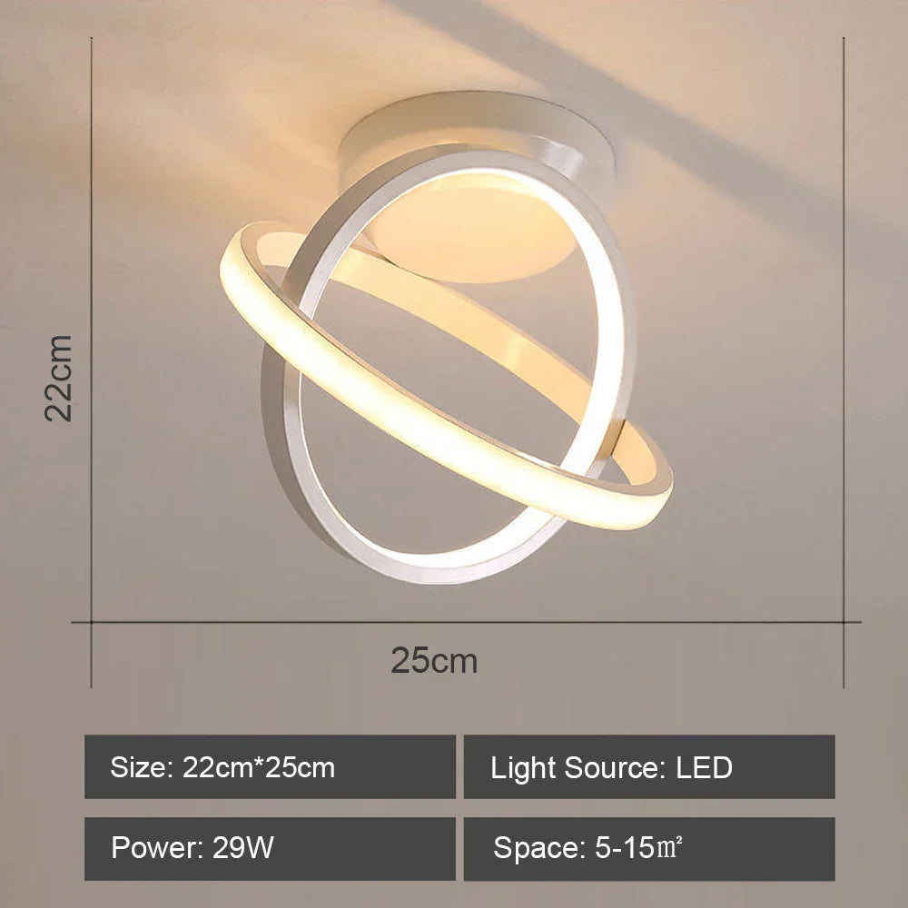 Lámpara de techo LED DecorBites™ para iluminación moderna de salas de estar y dormitorios