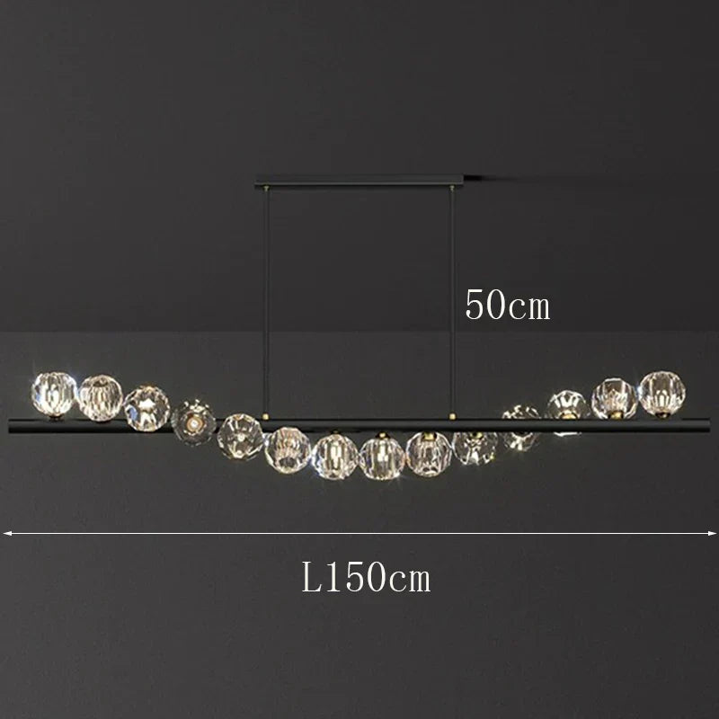 DecorBites™ LED Pendant Light Chandeliers for Modern Living & Dining Room Lighting