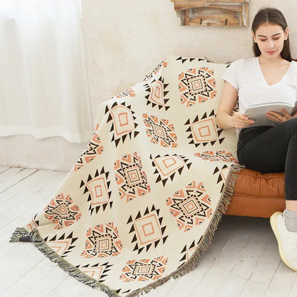 DecorBites™ Dustproof Butterfly Carp Pattern Sofa Blanket