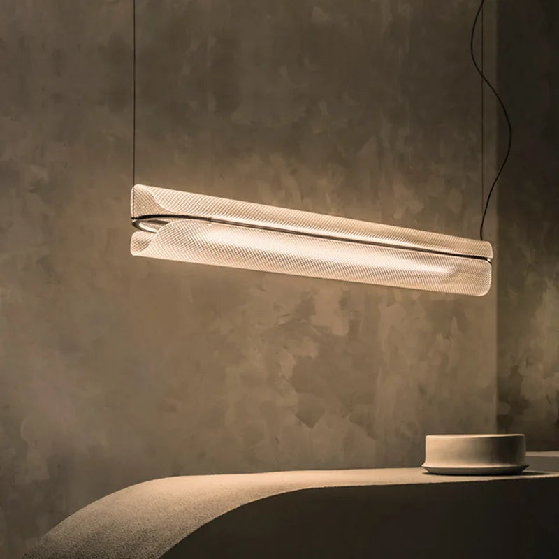 DecorBites™ LED Pendant Lamp: Modern Adjustable Warm Cord Light for Home, Office, and Dining Space