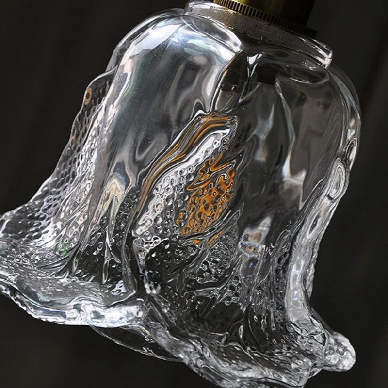 ديكوربايتس™ مصباح LED معلق من النحاس والزجاج: إضاءة عصرية لغرفة الطعام والمطبخ